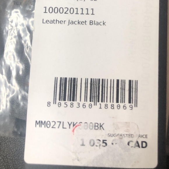 BRAND NEW WITH TAGS MAX MARA LEATHER JACKET - Picture 6 of 6